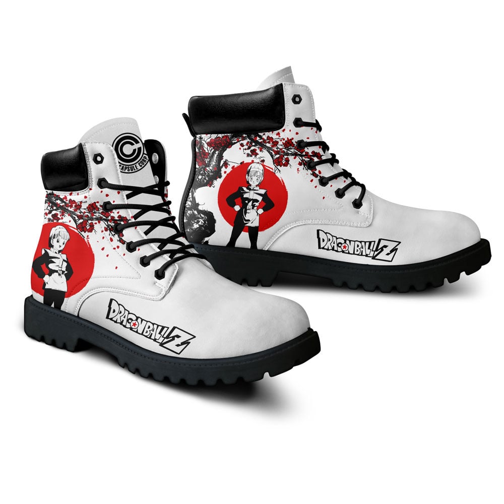 Dragon Ball Bulma Boots Anime Custom Shoes Japan Style