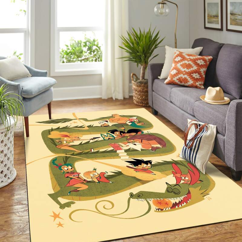 Dragon Ball Carpet Rectangle Rug