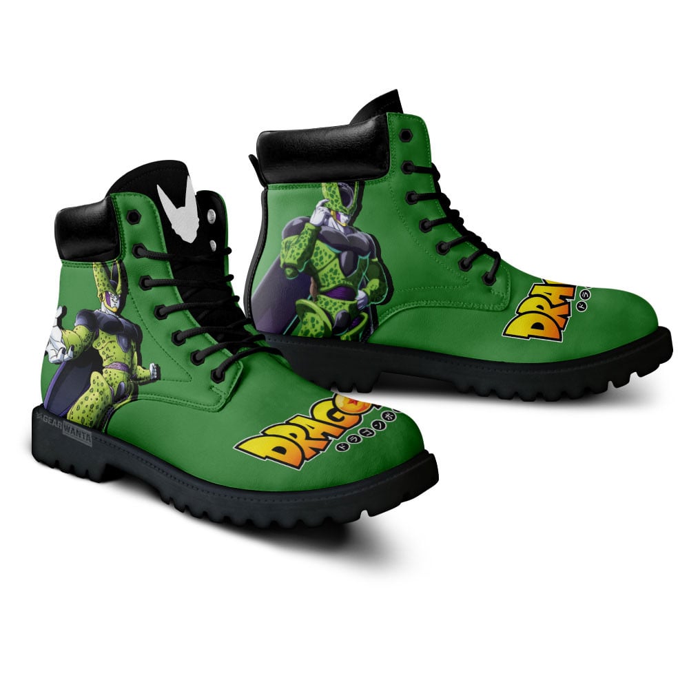 Dragon Ball Cell Boots Anime Custom Shoes