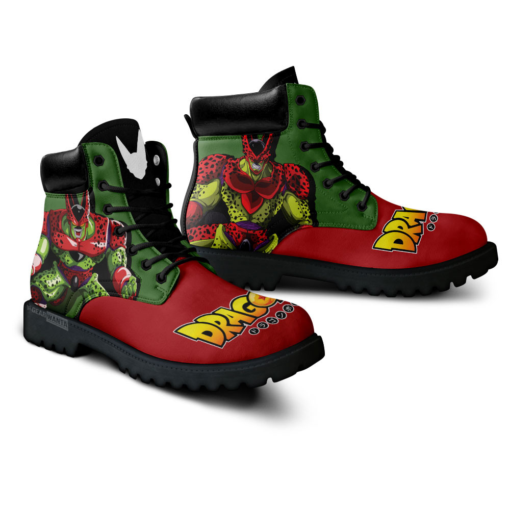 Dragon Ball Cell Max Boots Anime Custom Shoes