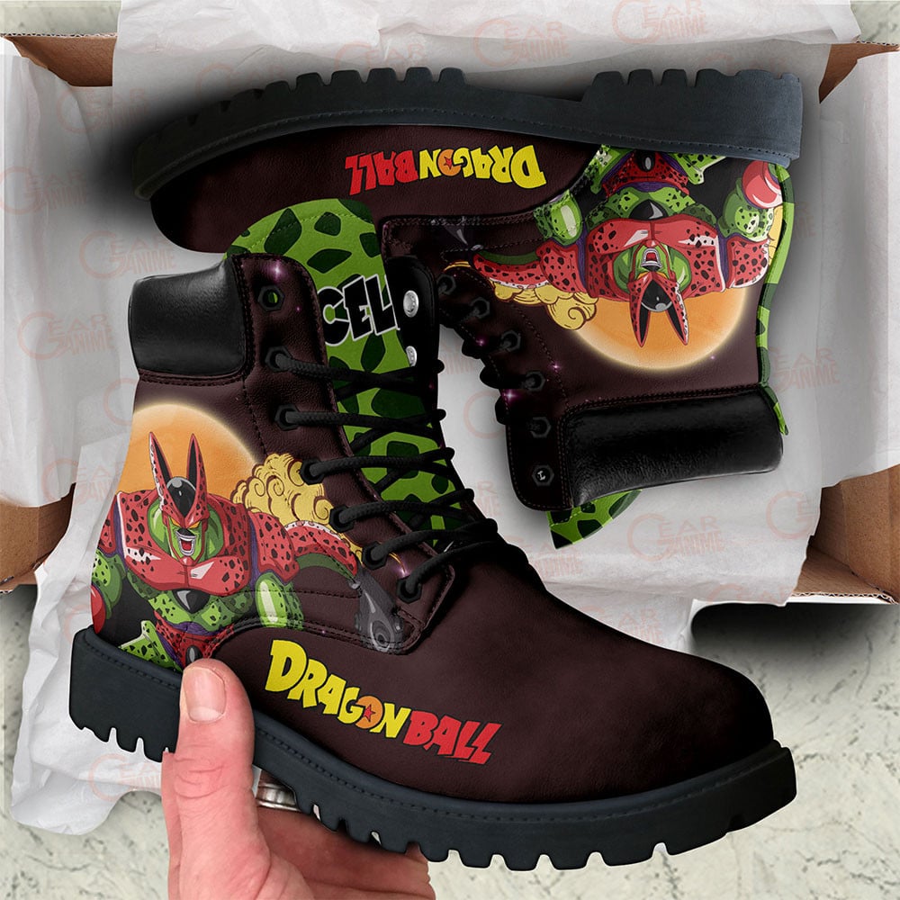 Dragon Ball Cell Max Boots Custom Anime Shoes