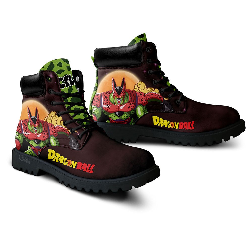 Dragon Ball Cell Max Boots Custom Anime Shoes