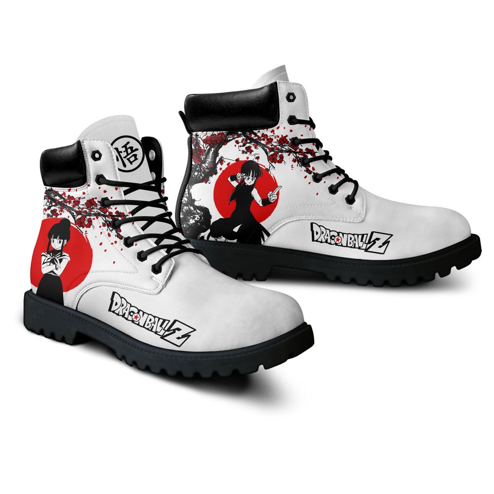 Dragon Ball Chi Chi Boots Anime Custom Shoes Japan Style