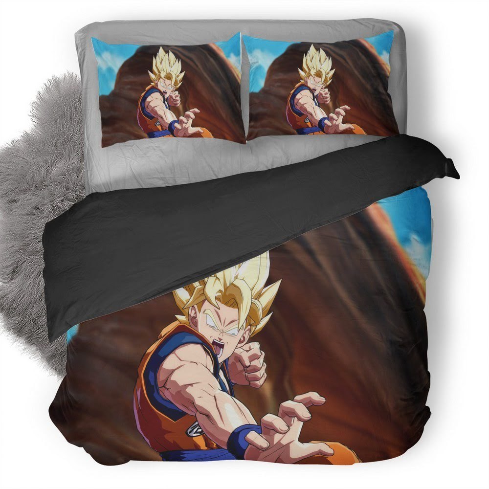Dragon Ball Fighterz 3D Customized Duvet Cover Bedding Set