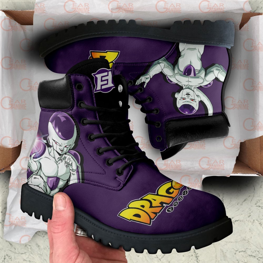 Dragon Ball Frieza Boots Anime Custom Shoes