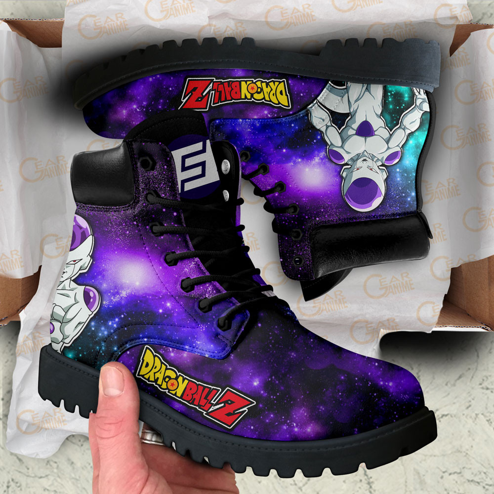 Dragon Ball Frieza Boots Anime Custom Shoes Galaxy Style