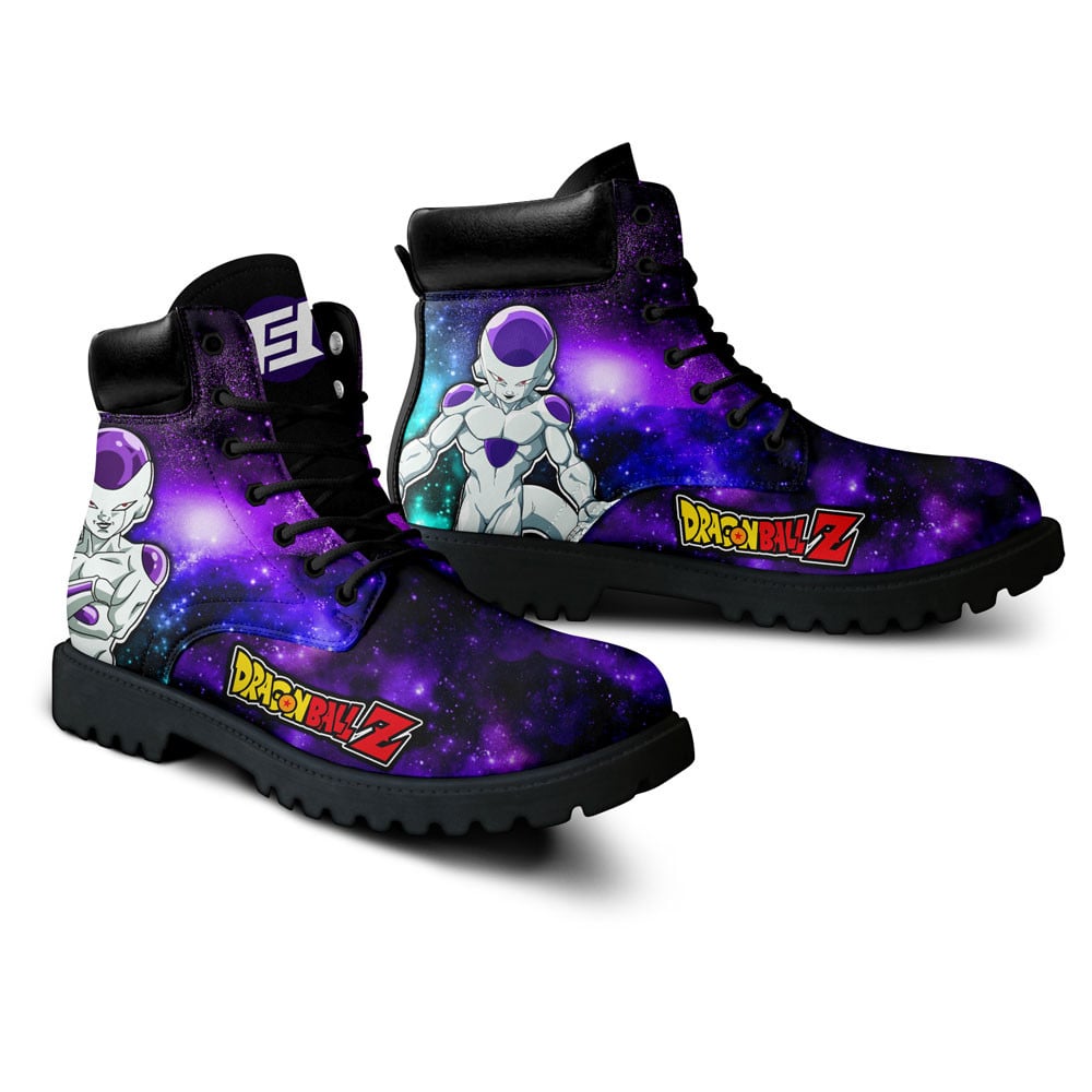 Dragon Ball Frieza Boots Anime Custom Shoes Galaxy Style