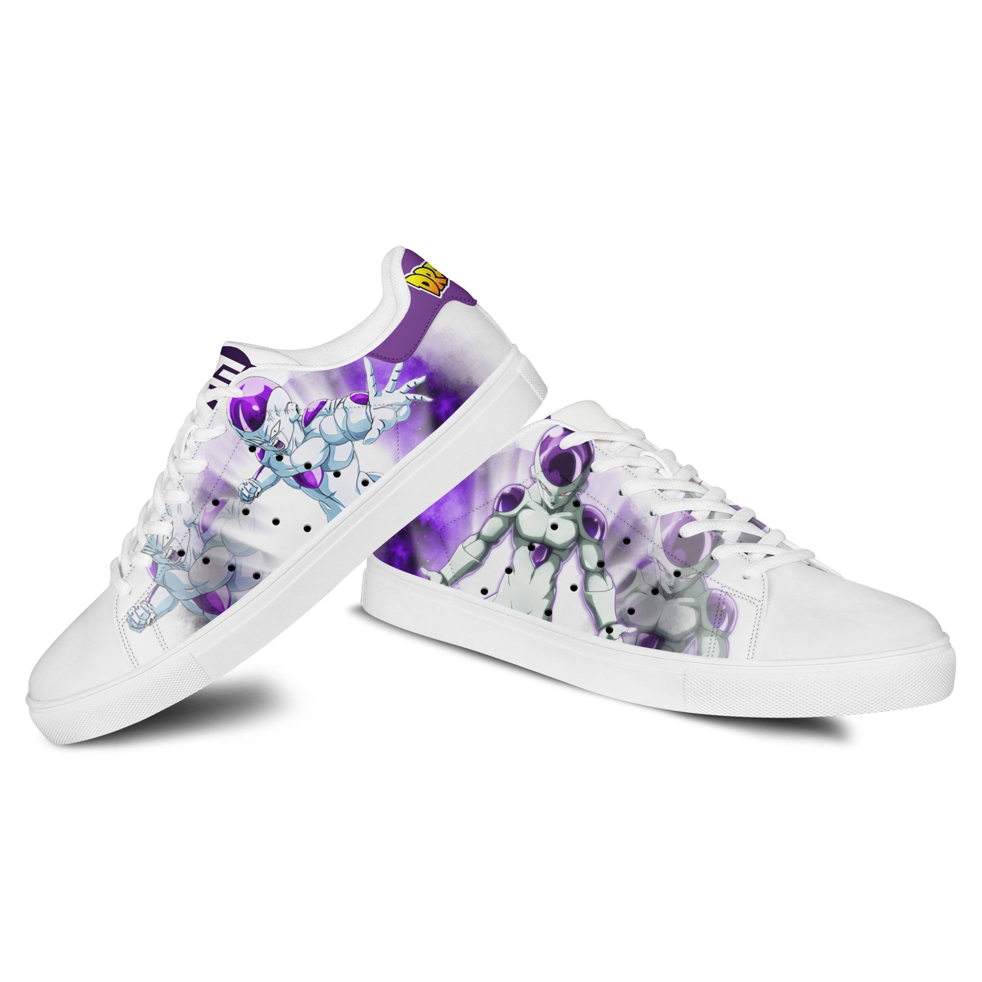Dragon Ball Frieza Skate Sneakers Custom Anime Shoes