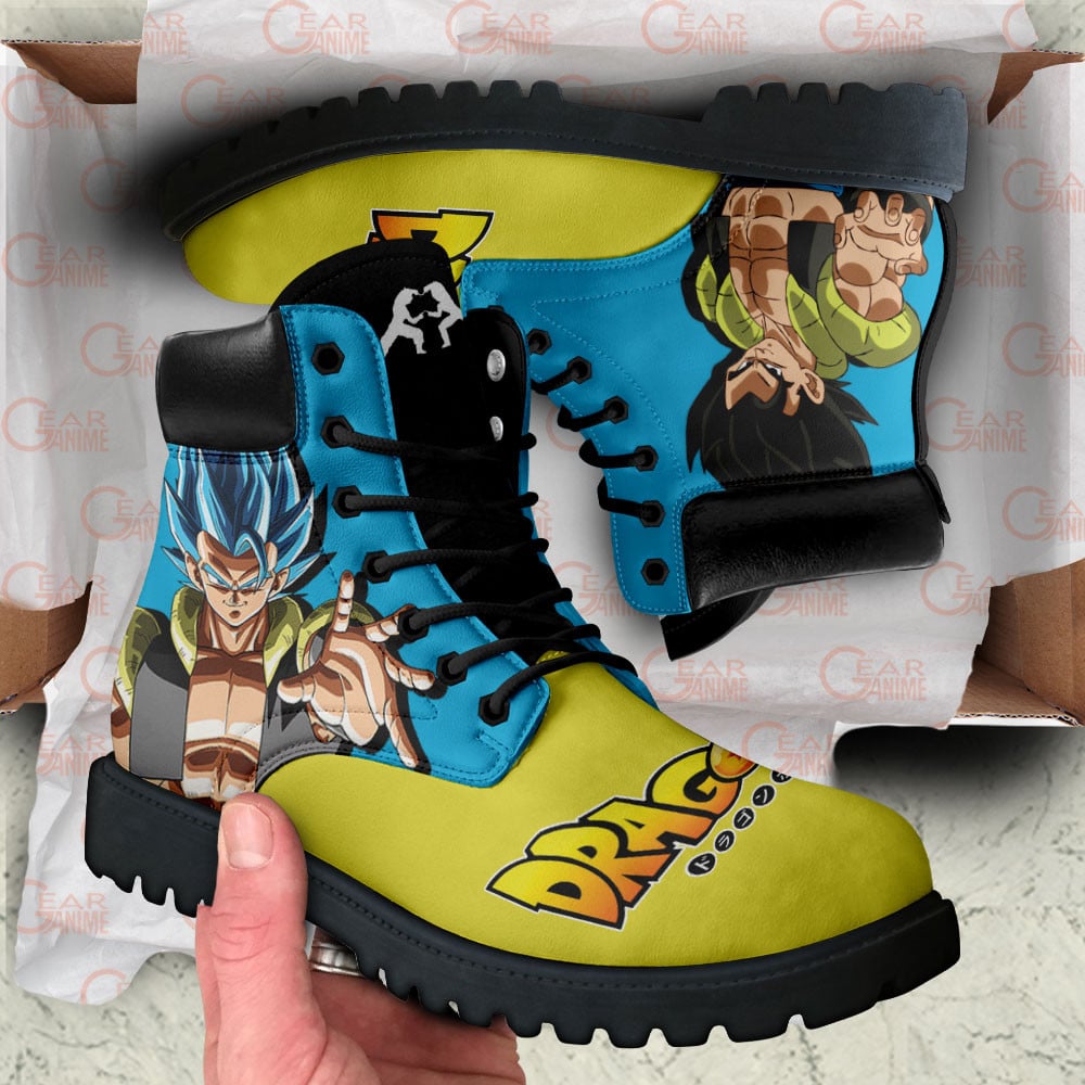 Dragon Ball Gogeta Boots Anime Custom Shoes