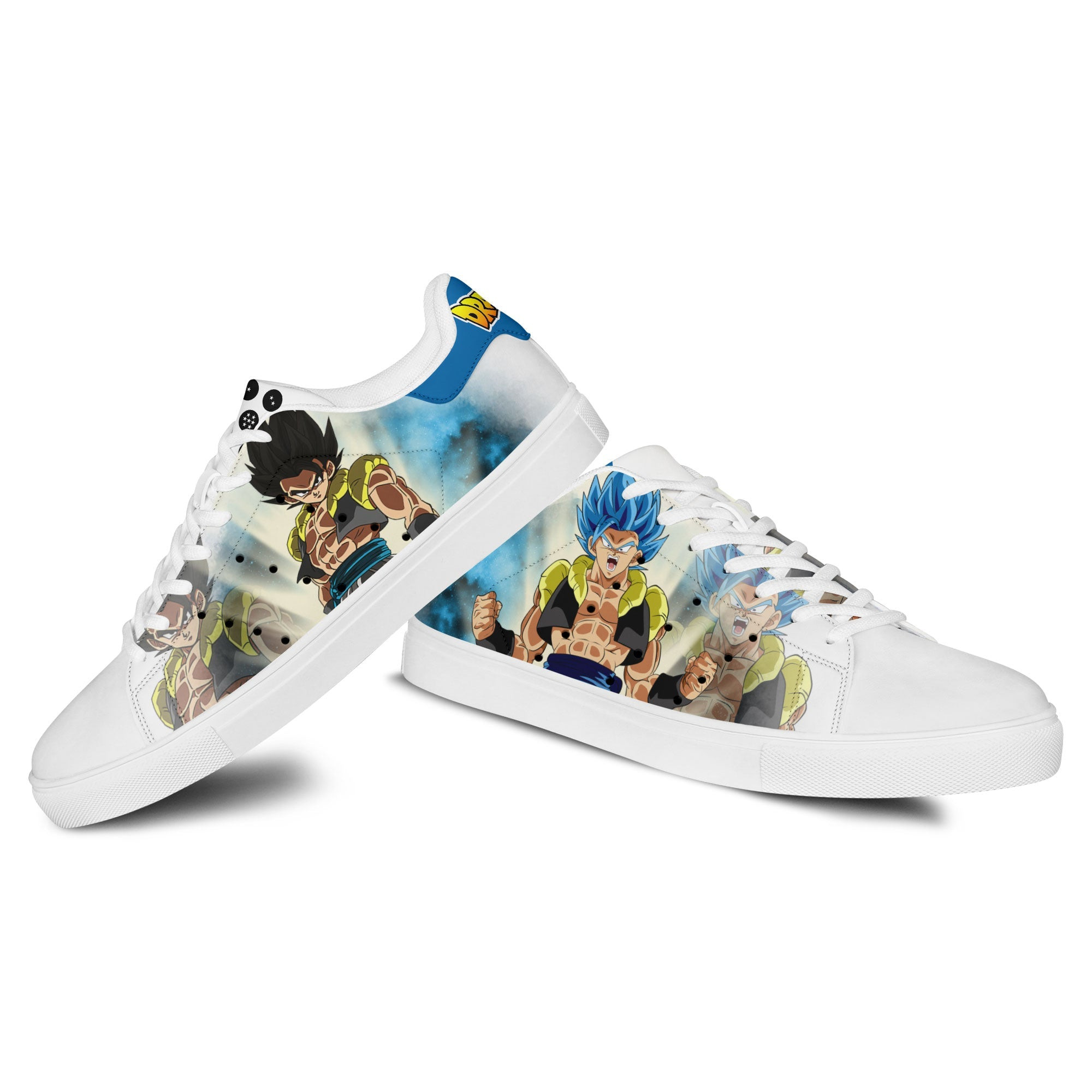 Dragon Ball Gogeta Skate Sneakers Custom Anime Shoes