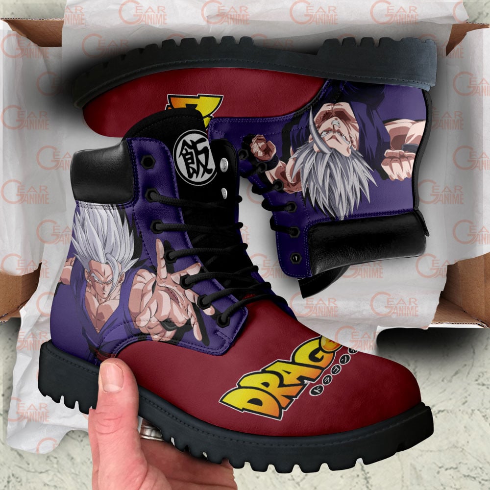 Dragon Ball Gohan Beast Boots Anime Custom Shoes