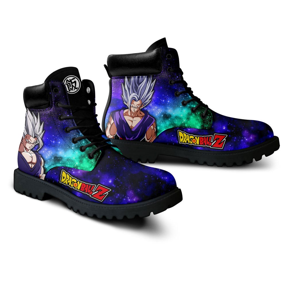 Dragon Ball Gohan Beast Boots Anime Custom Shoes Galaxy Style