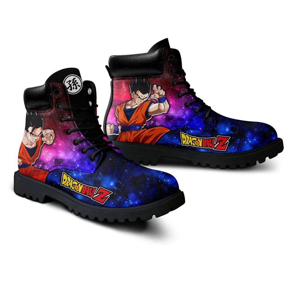 Dragon Ball Gohan Boots Anime Custom Shoes Galaxy Style