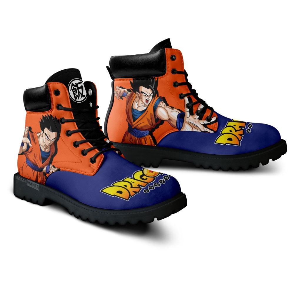 Dragon Ball Gohan Boots Anime Custom Shoes