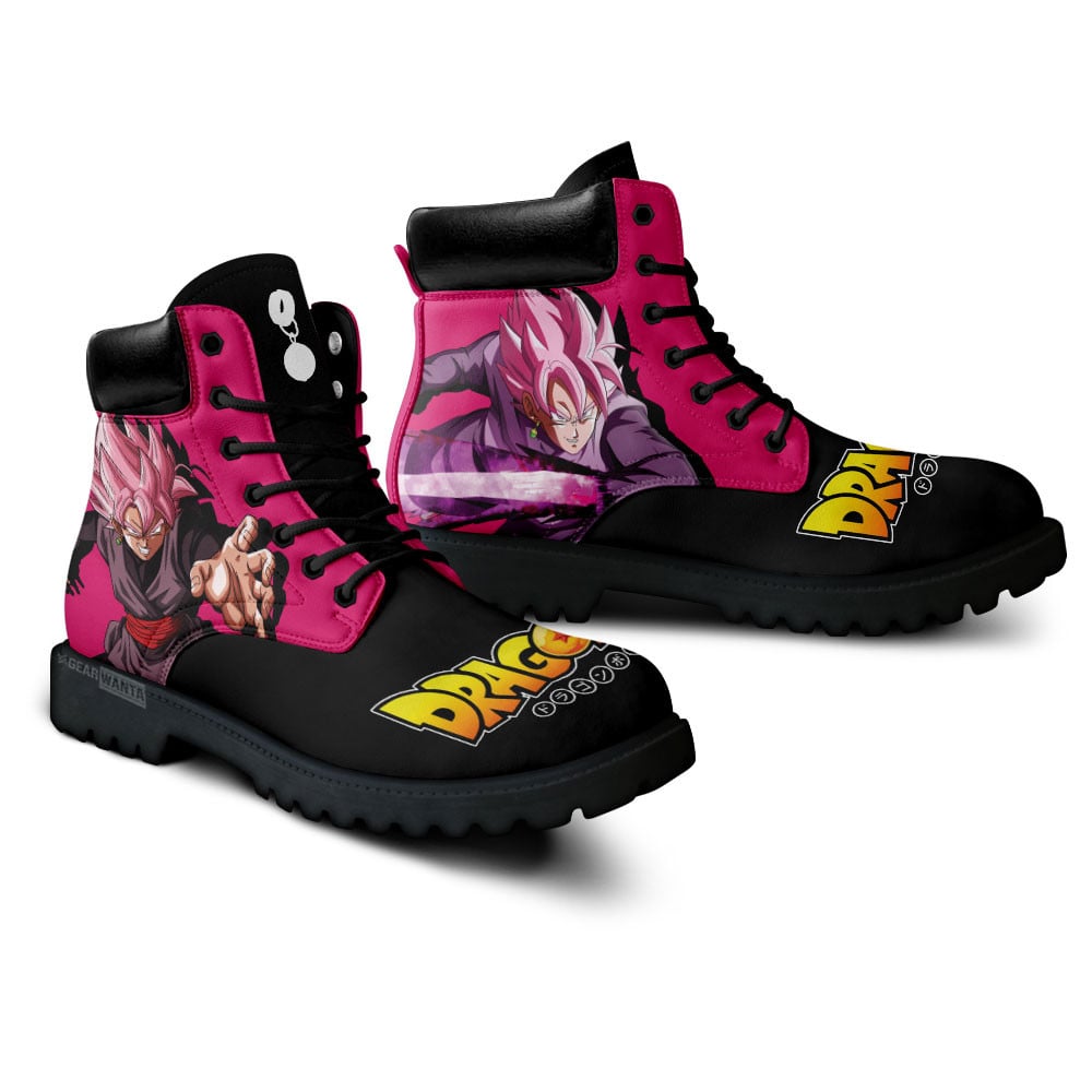 Dragon Ball Goku Black Rose Boots Anime Custom Shoes