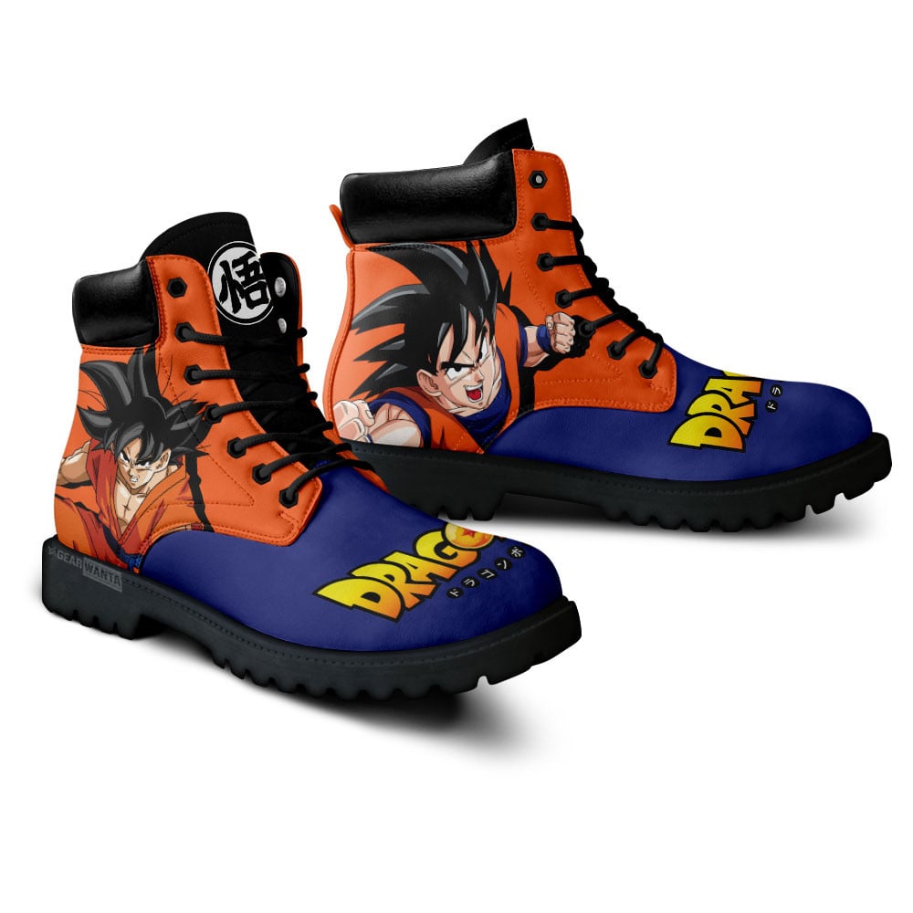 Dragon Ball Goku Boots Anime Custom Shoes