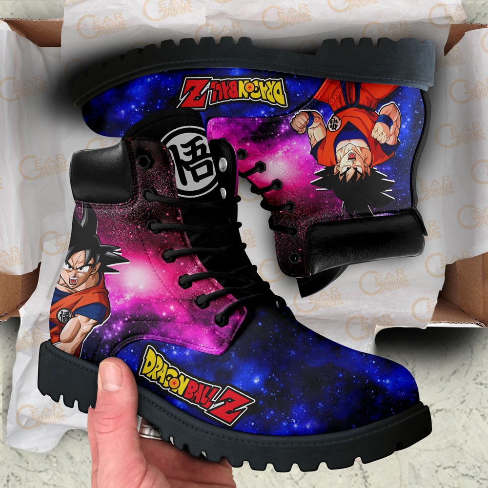 Dragon Ball Goku Boots Anime Custom Shoes Galaxy Style