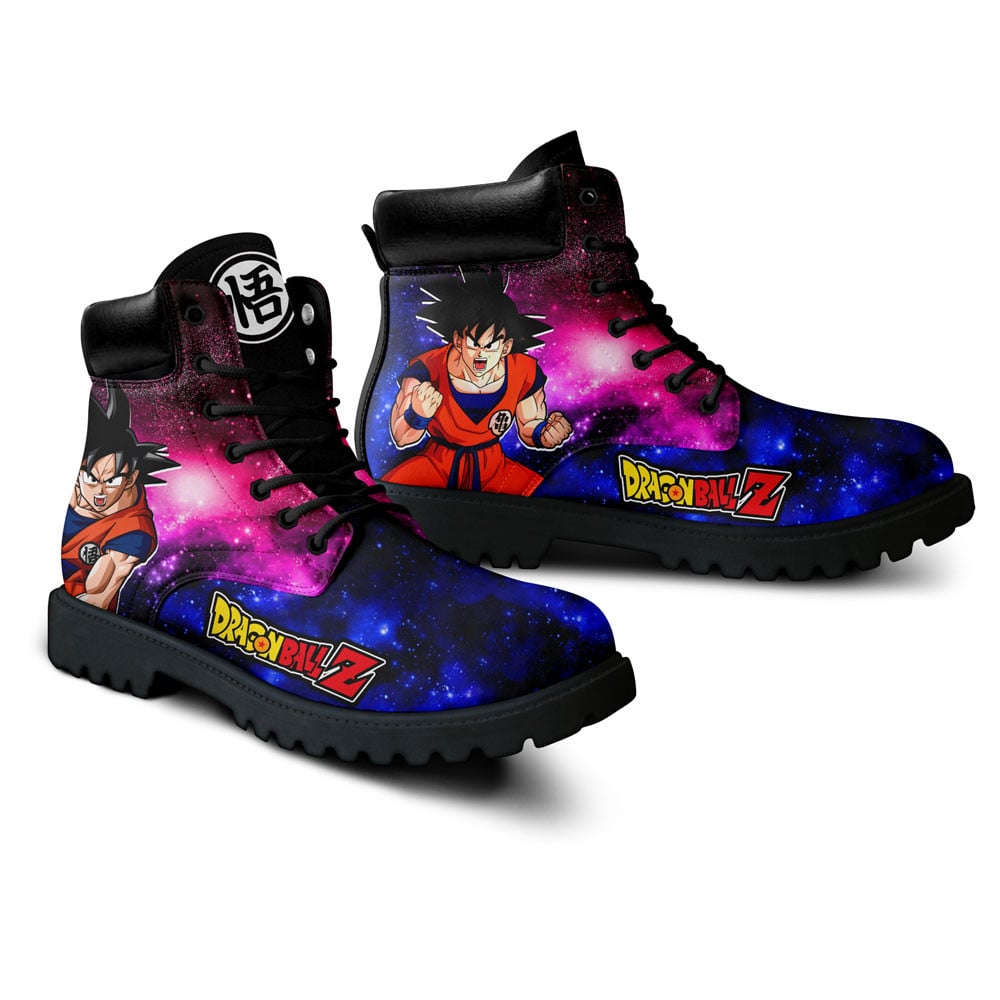 Dragon Ball Goku Boots Anime Custom Shoes Galaxy Style