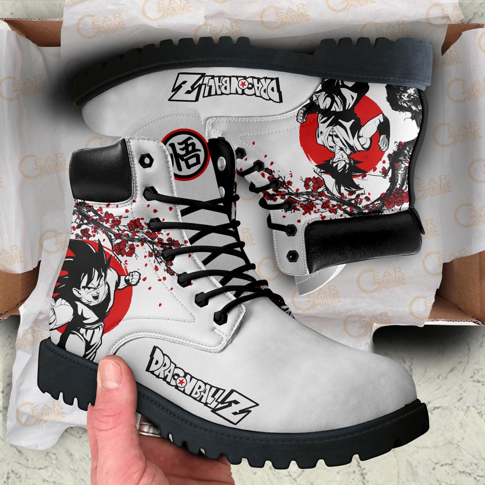 Dragon Ball Goku Boots Anime Custom Shoes Japan Style