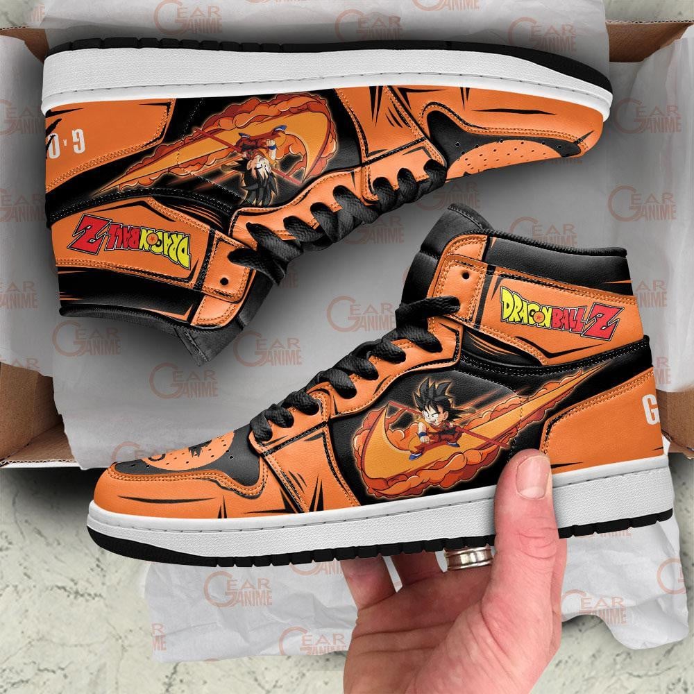 Dragon Ball Goku Flying Nimbus Anime Shoes, Air Jordan Hightop