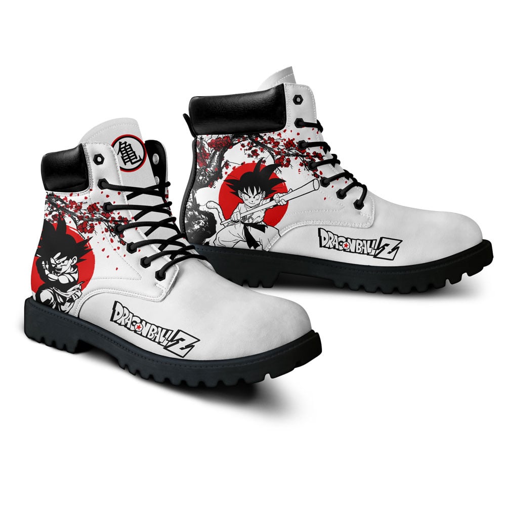 Dragon Ball Goku Kid Boots Anime Custom Shoes Japan Style