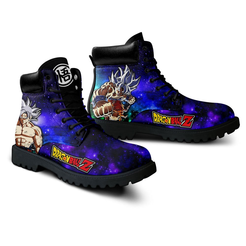 Dragon Ball Goku Ultra Instinct Boots Anime Custom Shoes Galaxy Style
