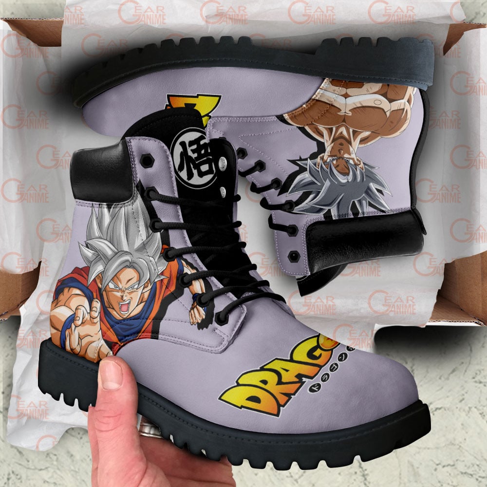 Dragon Ball Goku Ultra Instinct Boots Anime Custom Shoes