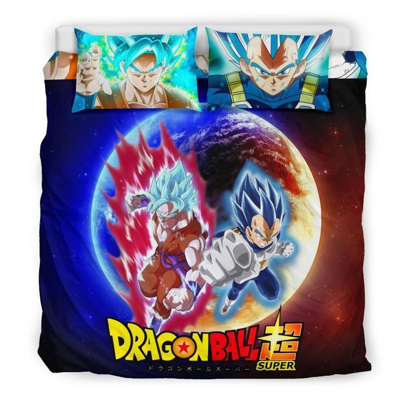 Dragon Ball Goku Vs Veg A 3D Customized Duvet Cover Bedding Set