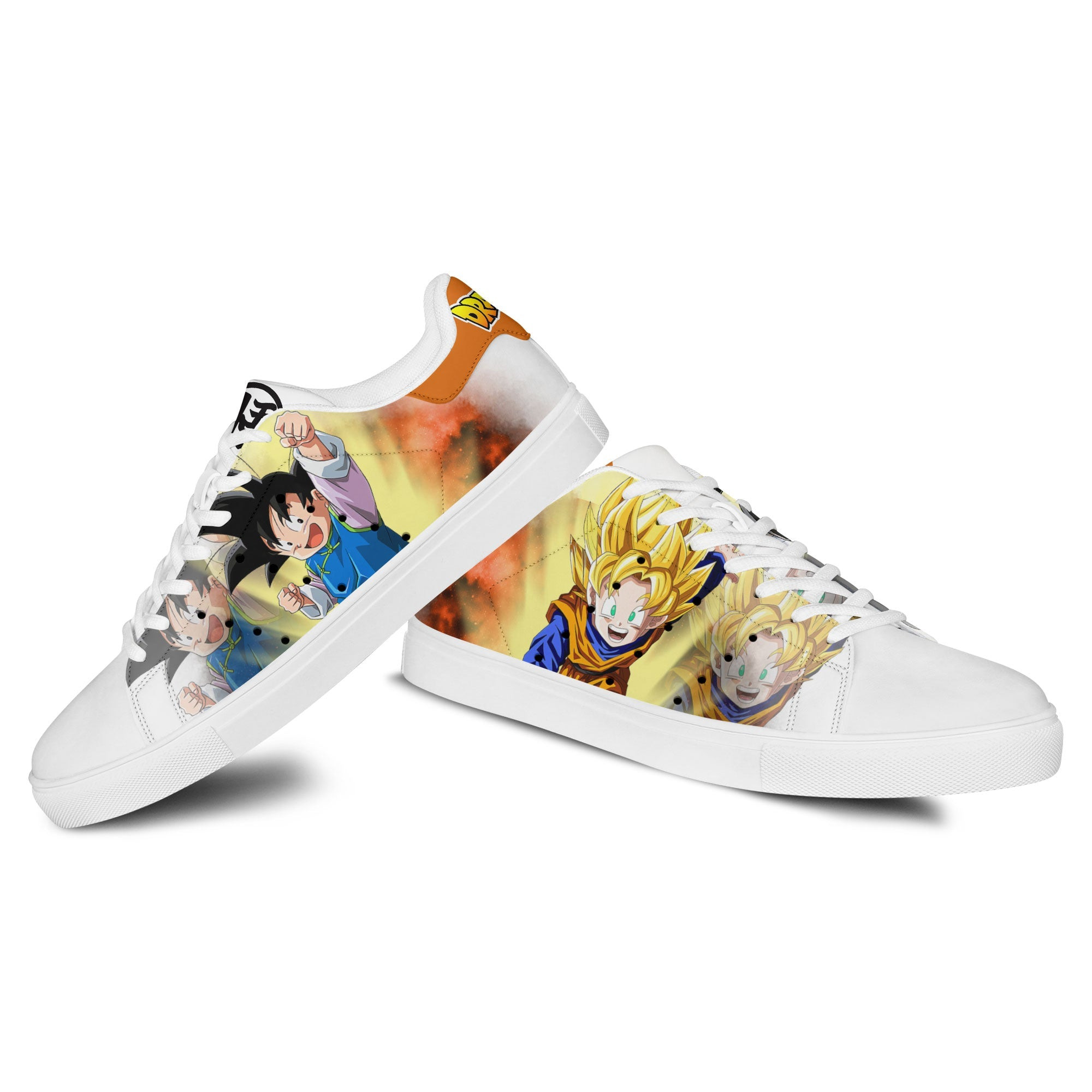 Dragon Ball Goten Skate Sneakers Custom Anime Shoes