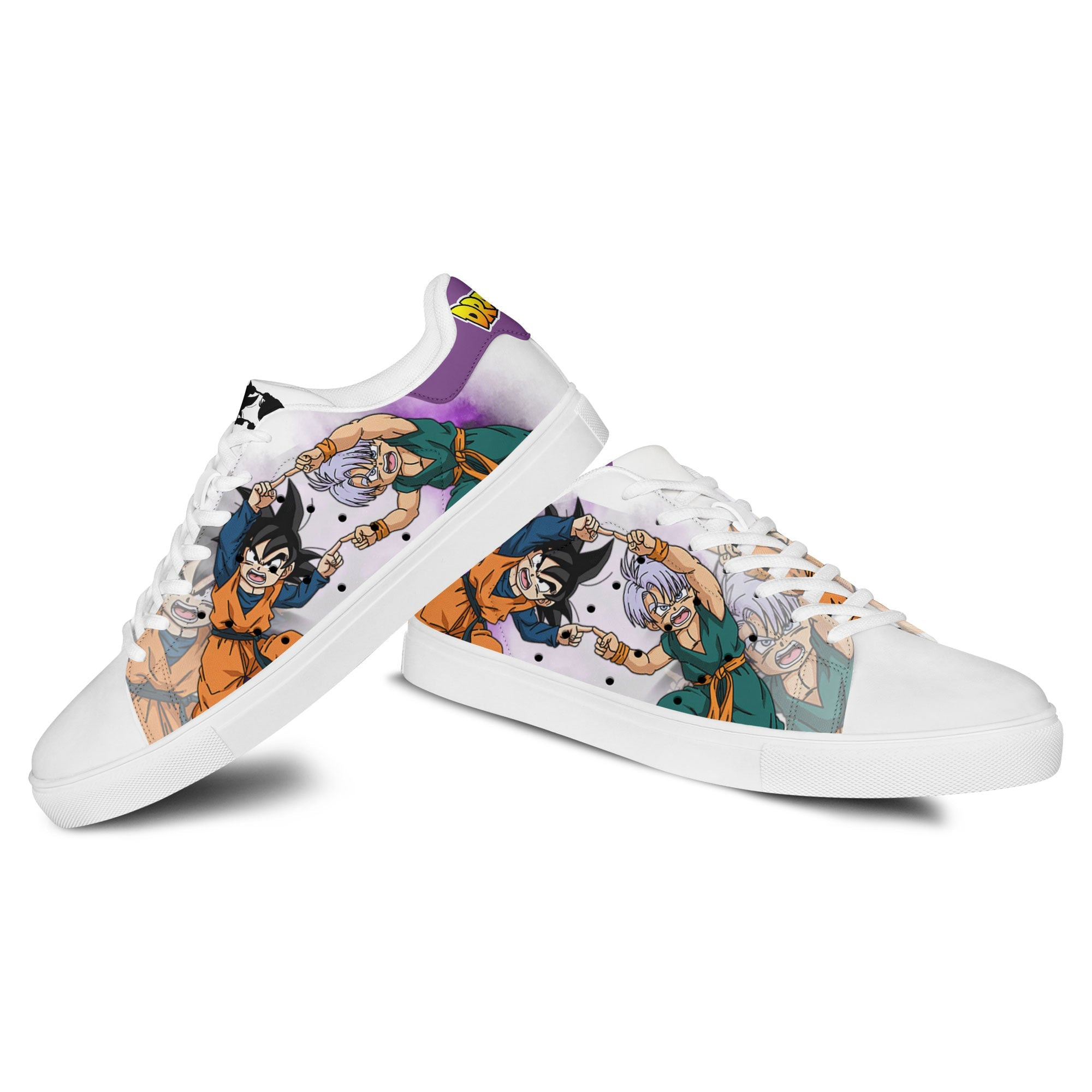 Dragon Ball Goten Trunks Fusion Skate Sneakers Custom Anime Shoes