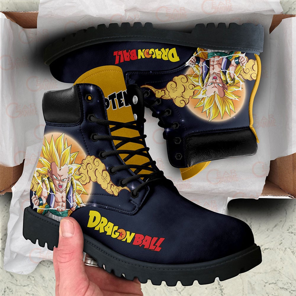 Dragon Ball Gotenks Super Saiyan 3 Boots Custom Anime Shoes