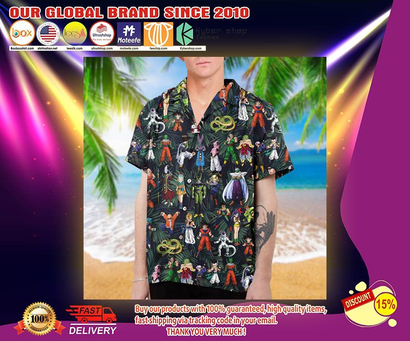 Dragon Ball hawaiian shirt