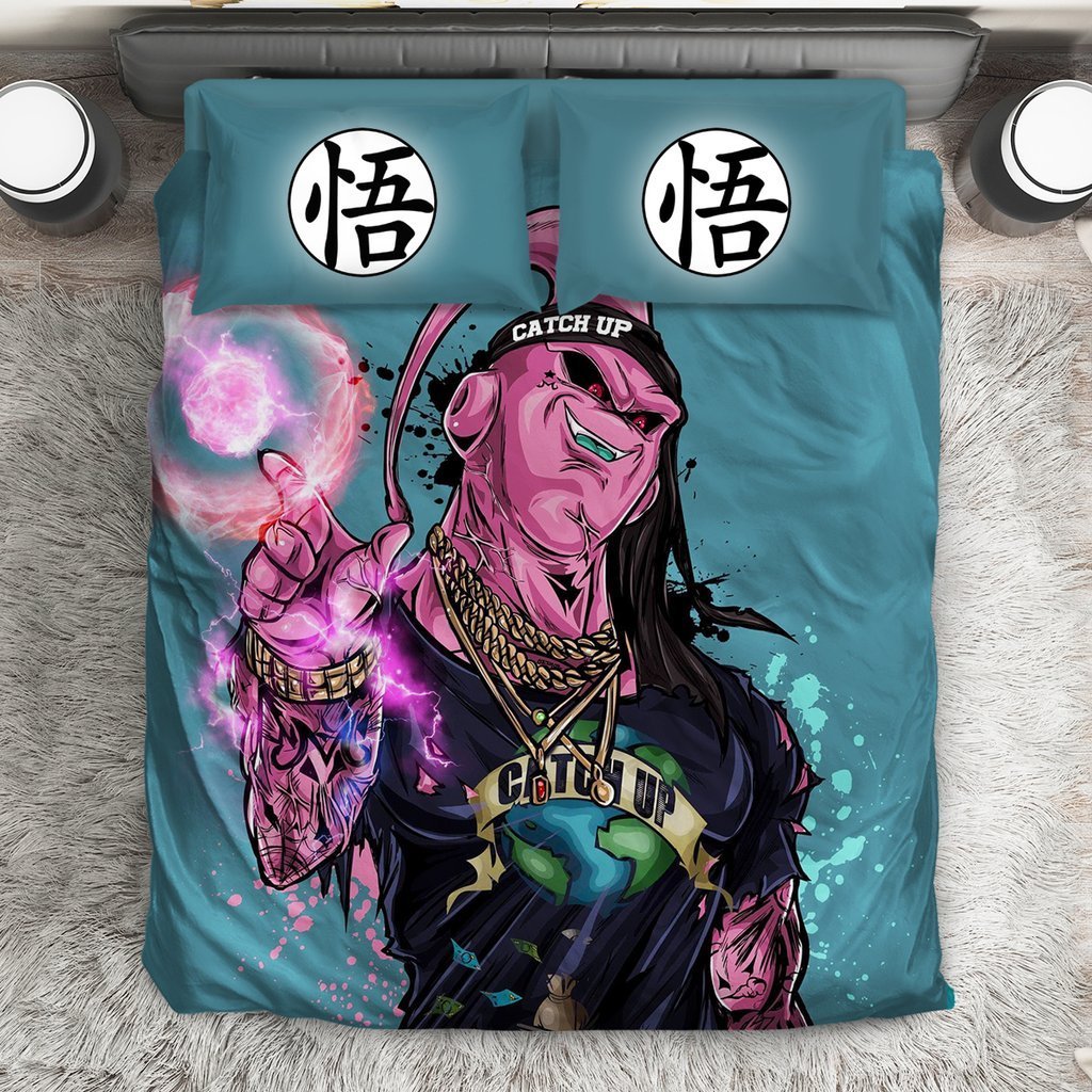 Dragon Ball Kid Buu 3D Customized Duvet Cover Bedding Set