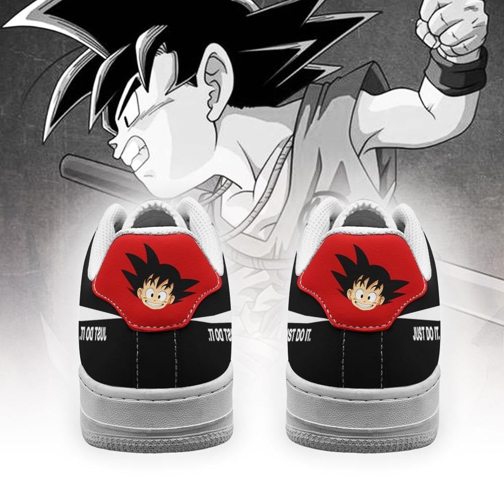 Dragon Ball Kid Goku Anime Air Sneakers Custom Just Do It