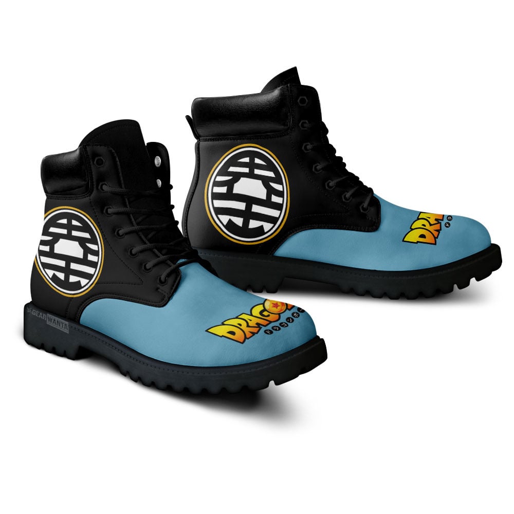 Dragon Ball King Kai Symbol Boots Anime Custom Shoes