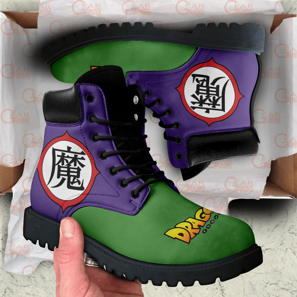 Dragon Ball King Piccolo Symbol Boots Anime Custom Shoes