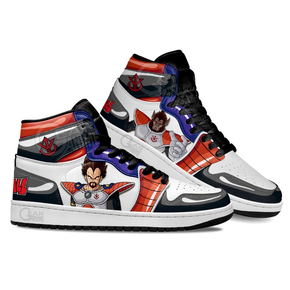 Dragon Ball King Vegeta Shoes For Anime Fans, Air Jordan Hightop