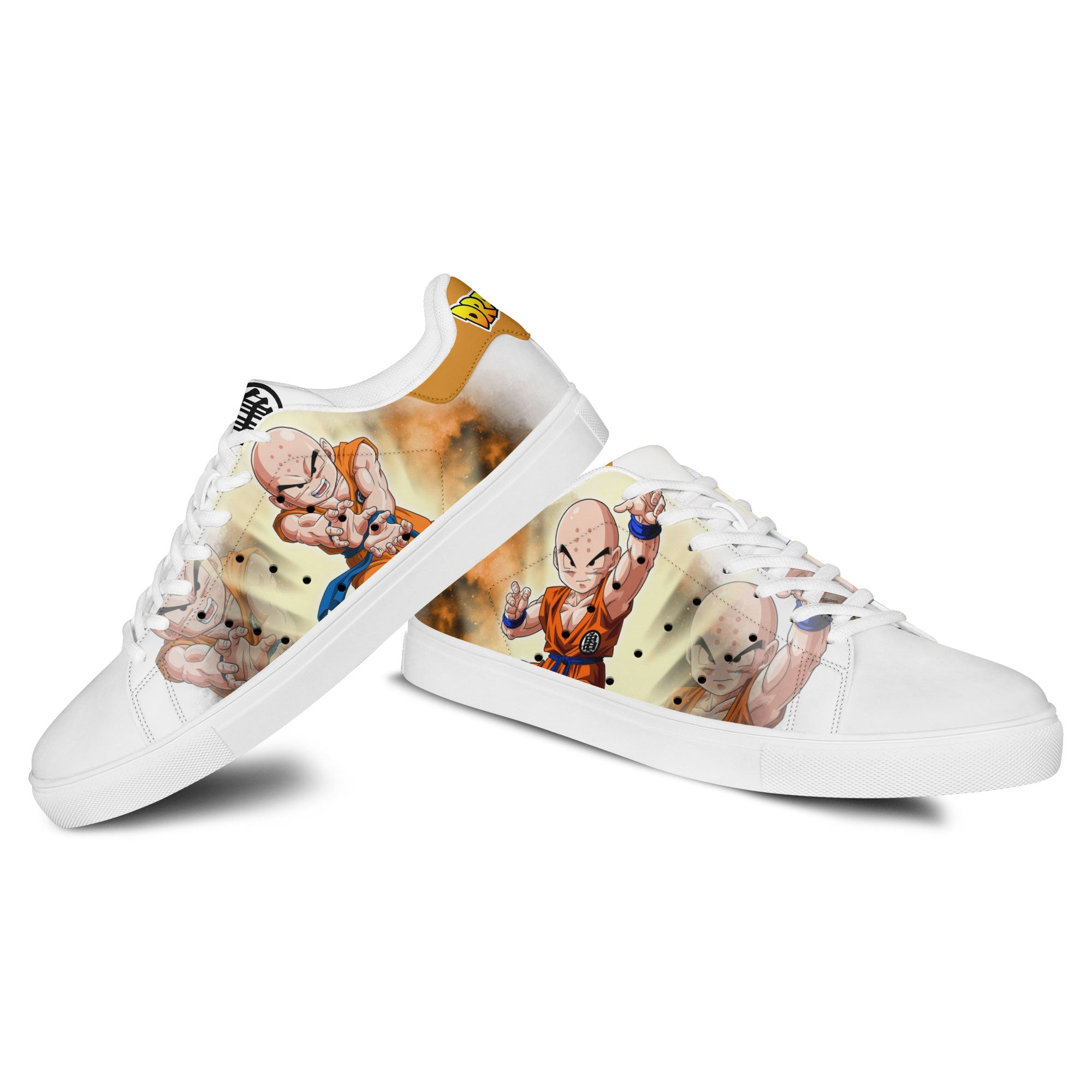 Dragon Ball Krillin Skate Sneakers Custom Anime Shoes