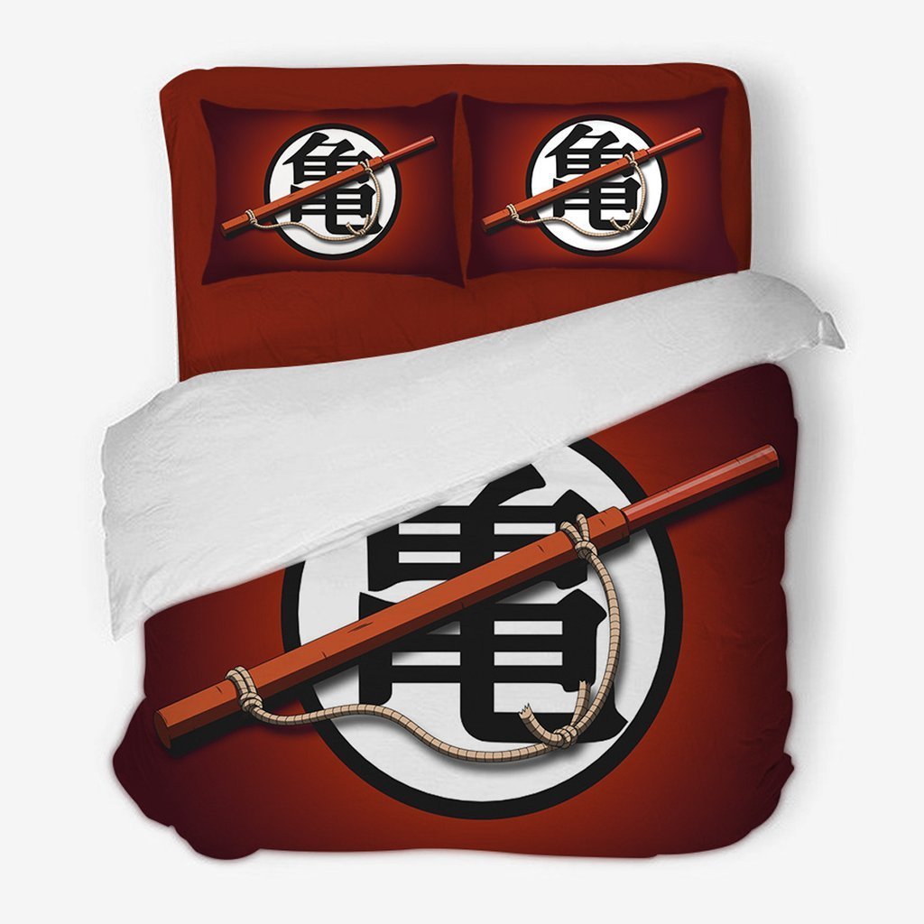 Dragon Ball Logo 3D Customized Duvet Cover Bedding Set