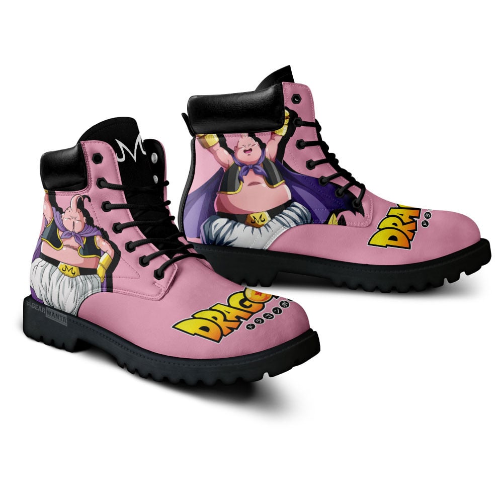 Dragon Ball Majin Buu Boots Anime Custom Shoes