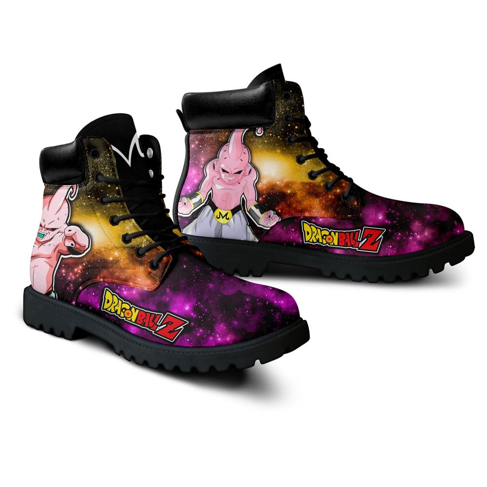 Dragon Ball Majin Buu Boots Anime Custom Shoes Galaxy Style