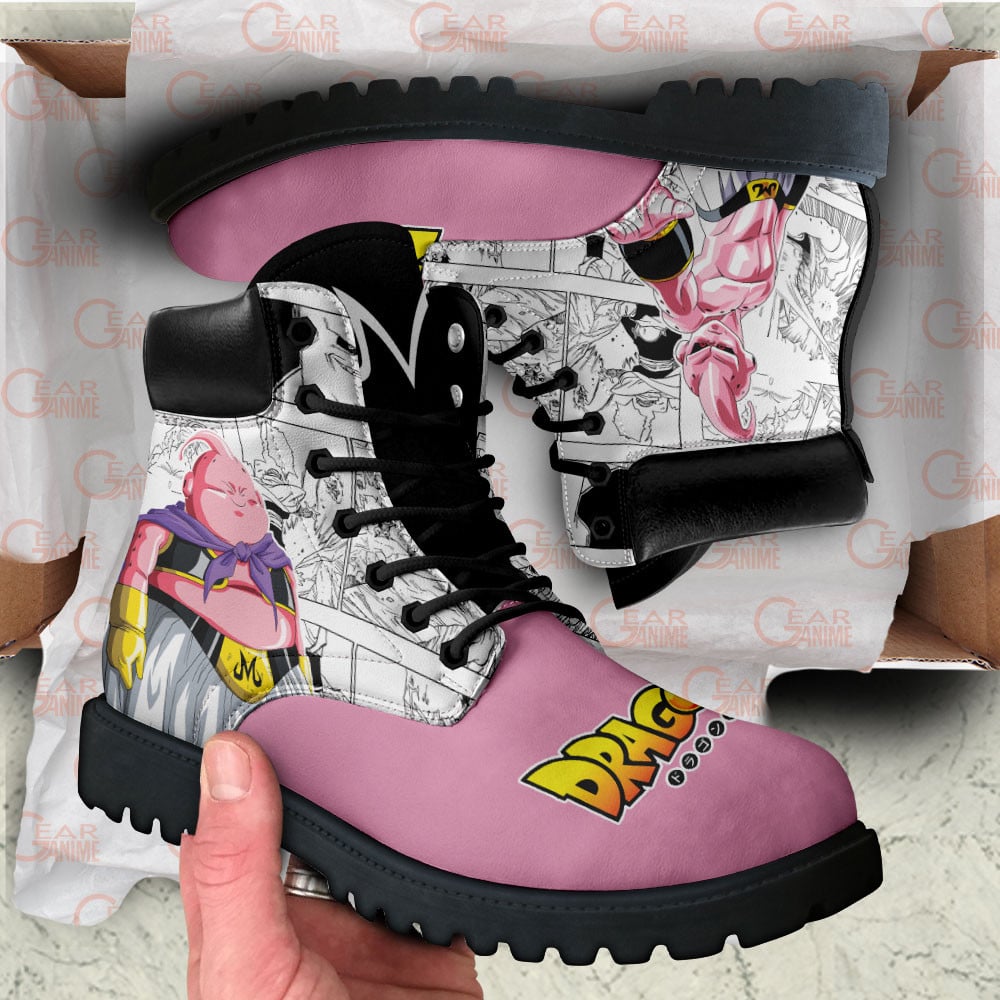Dragon Ball Majin Buu Boots Custom Manga Anime Shoes
