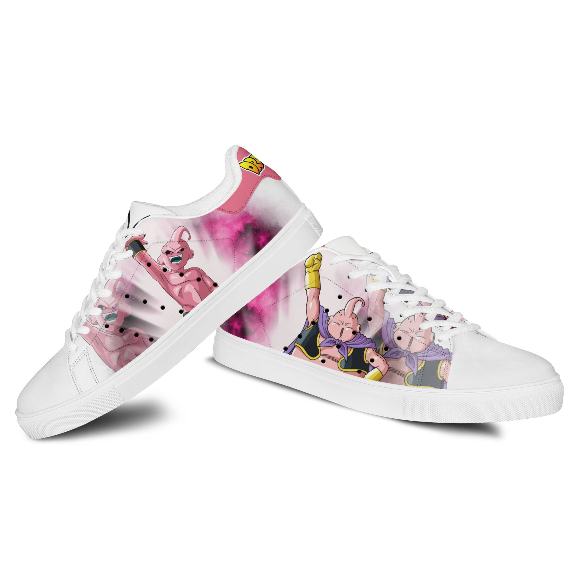 Dragon Ball Majin Buu Skate Sneakers Custom Anime Shoes
