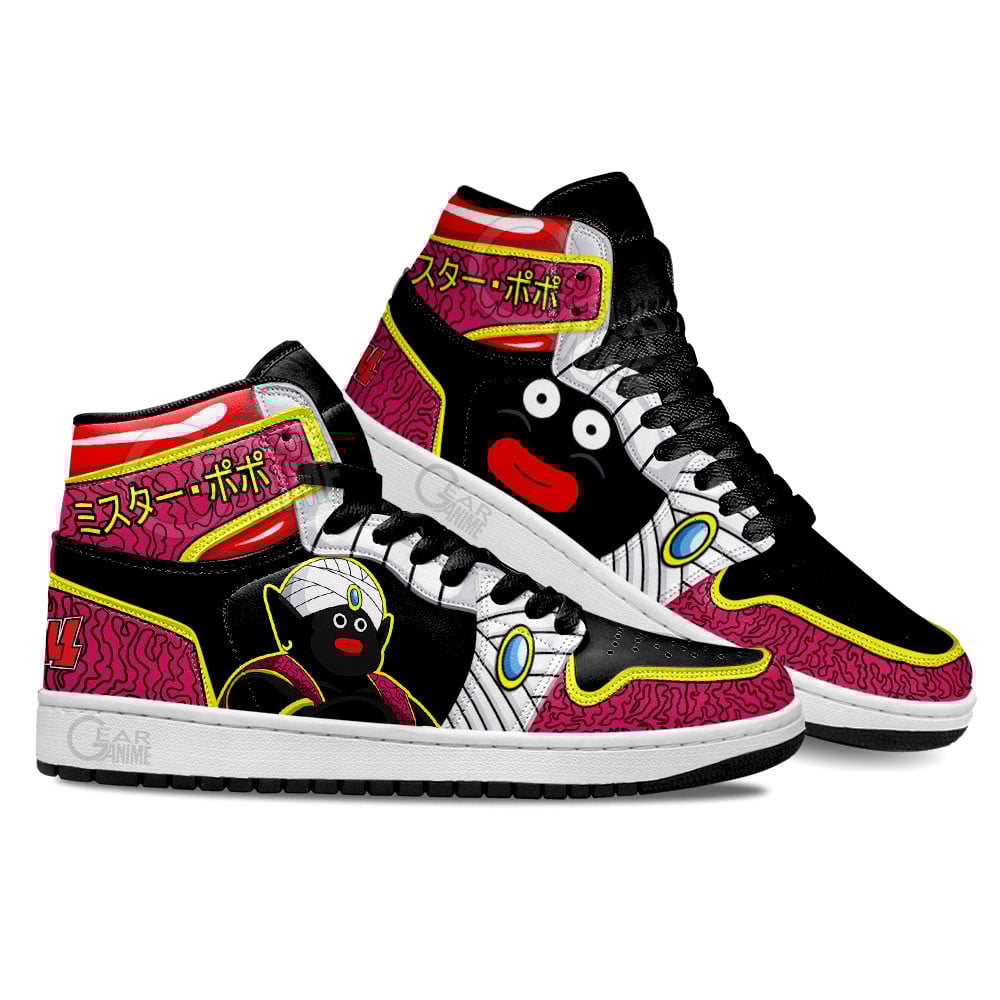Dragon Ball Mr. Popo Shoes For Anime Fans, Air Jordan Hightop