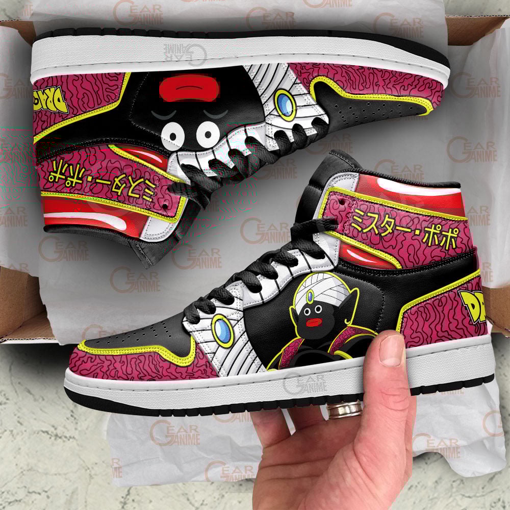 Dragon Ball Mr. Popo Shoes For Anime Fans, Air Jordan Hightop