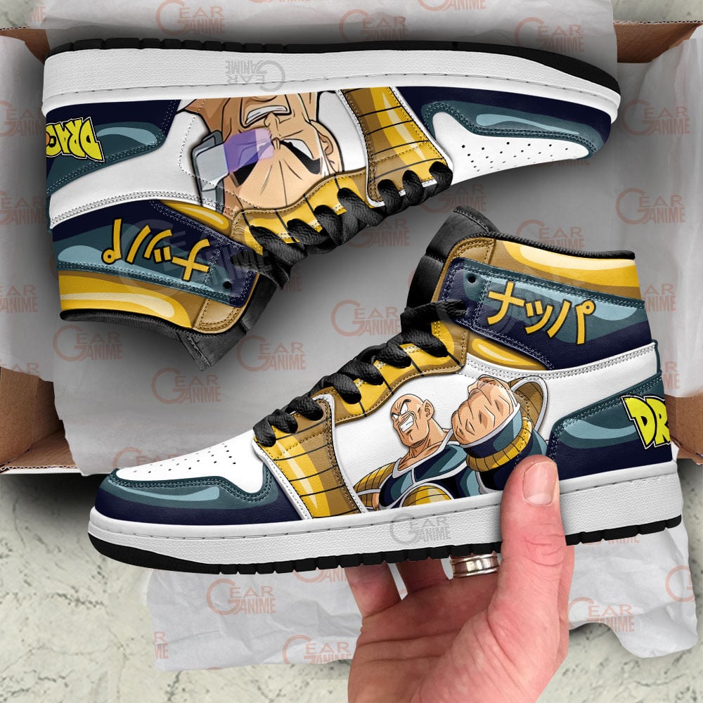 Dragon Ball Nappa Shoes For Anime Fans, Air Jordan Hightop