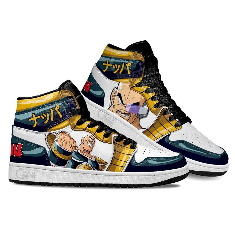 Dragon Ball Nappa Shoes For Anime Fans, Air Jordan Hightop