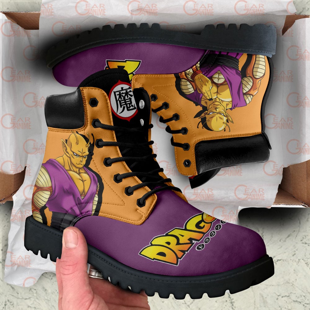 Dragon Ball Orange Piccolo Boots Anime Custom Shoes