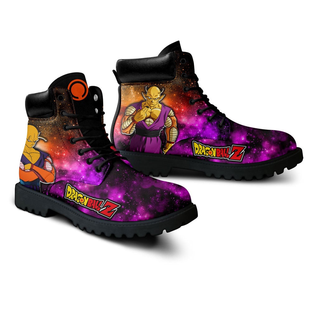 Dragon Ball Orange Piccolo Boots Anime Custom Shoes Galaxy Style