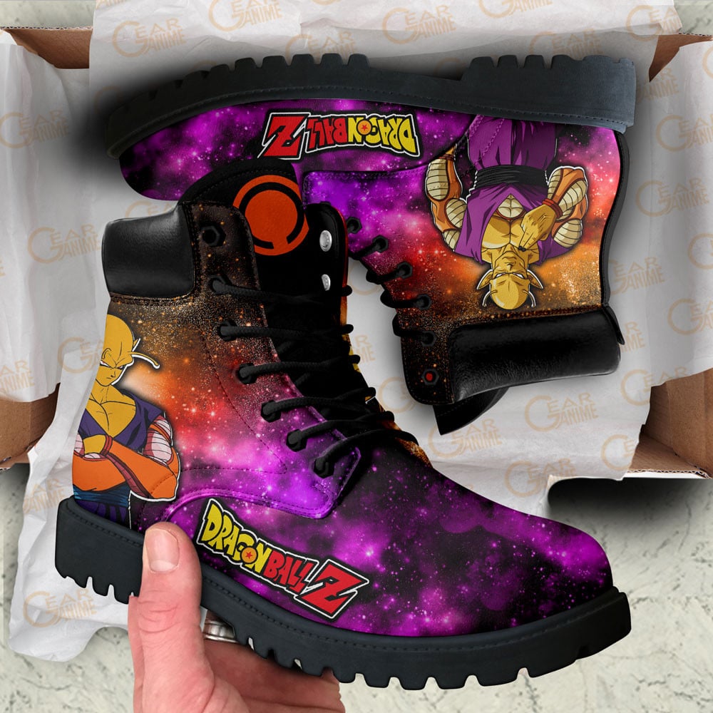 Dragon Ball Orange Piccolo Boots Anime Custom Shoes Galaxy Style